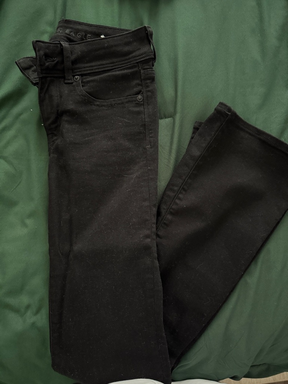 American Eagle Outfitters Women's Black Bootcut Jeans